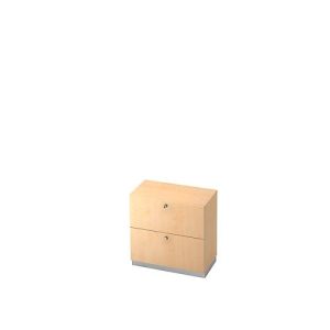 Hängeregistraturschrank, 2 OH, B 800 x T 420 mm, Ahorn-Dekor Hängeregistraturschrank, 2 OH, B 800 x T 420 mm, Ahorn-Dekor