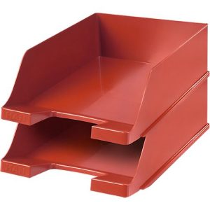 HAN Ablagekorb XXL, Kunststoff, 2 Stück, rot HAN Ablagekorb XXL, Kunststoff, 2 Stück, rot