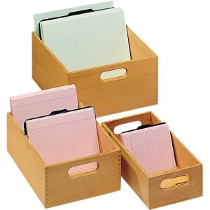 HAN Karteitrog, Holz, DIN A6, 500-900 Karten HAN Karteitrog, Holz, DIN A6, 500-900 Karten
