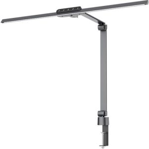 Hansa LED Bildschirmleuchte Flow, verstellbar, dimmbar, 18 W, 2700 K – 6000 K, anthrazit Hansa LED Bildschirmleuchte Flow, verstellbar, dimmbar, 18 W, 2700 K – 6000 K, anthrazit