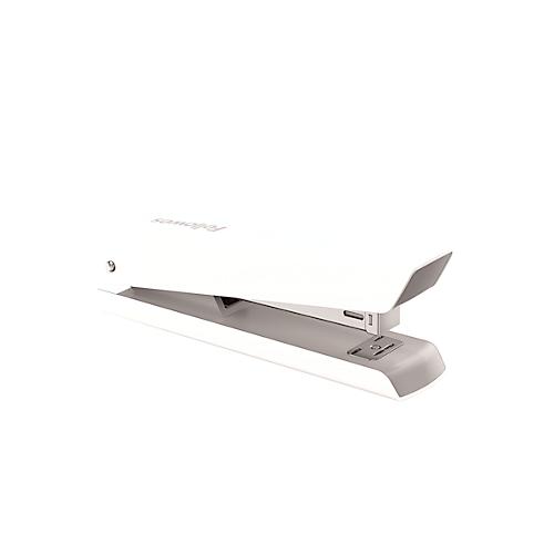 Heftgerät Fellowes LX820™, Vollstreifen, bis 20 Blatt, 24/6- o. 26/6-Heftklammern, antibakterielle Microban® Technologie, weiß