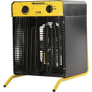 Heizgebläse Ventus 900, Strombetrieb, 9000 W, für Räume bis 180 m³, 2 Heizstufen, 1 Gebläsestufe, Thermostat, Überhitzungsschutz, IPX4 Heizgebläse Ventus 900, Strombetrieb, 9000 W, für Räume bis 180 m³, 2 Heizstufen, 1 Gebläsestufe, Thermostat, Überhitzungsschutz, IPX4