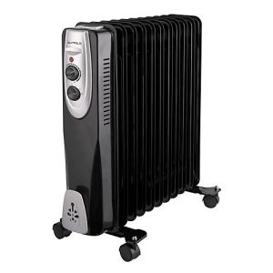 Heizgerät Gutfels HR 32011 sw, 800/1200/2000 W, 3 Stufen, 11 Rippen, Tragegriff, Thermostat, Transportrollen, B 490 x T 230 x H 540 mm, schwarz Heizgerät Gutfels HR 32011 sw, 800/1200/2000 W, 3 Stufen, 11 Rippen, Tragegriff, Thermostat, Transportrollen, B 490 x T 230 x H 540 mm, schwarz