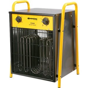Heizgerät VENTUS 1500, Leistung 15000 W, IPX4, 4 Heizstufen, B 410 x T 360 x H 550 mm, schwarz-gelb Heizgerät VENTUS 1500, Leistung 15000 W, IPX4, 4 Heizstufen, B 410 x T 360 x H 550 mm, schwarz-gelb