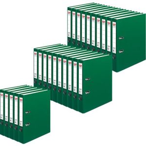 herlitz Ordner maX.file protect, DIN A4, Rückenbreite 50 mm, 25 Stück, grün