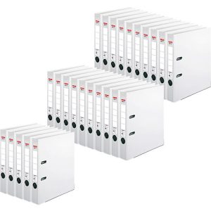 herlitz Ordner maX.file protect, DIN A4, Rückenbreite 50 mm, 25 Stück, weiß