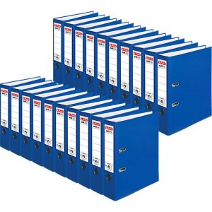 herlitz Ordner maX.file protect, DIN A4, Rückenbreite 80 mm, 20 Stück, blau herlitz Ordner maX.file protect, DIN A4, Rückenbreite 80 mm, 20 Stück, blau