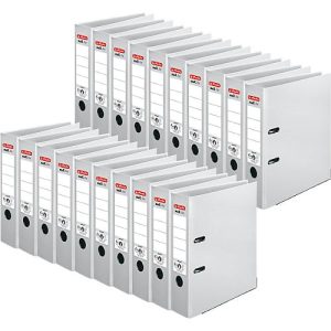 herlitz Ordner maX.file protect, DIN A4, Rückenbreite 80 mm, 20 Stück, weiß herlitz Ordner maX.file protect, DIN A4, Rückenbreite 80 mm, 20 Stück, weiß
