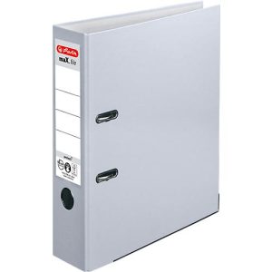 herlitz Ordner maX.file protect, DIN A4, Rückenbreite 80 mm, grau herlitz Ordner maX.file protect, DIN A4, Rückenbreite 80 mm, grau