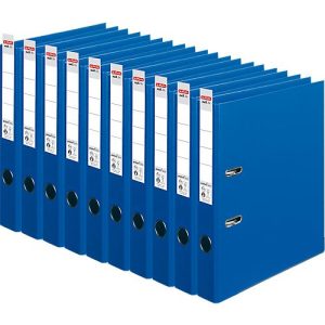 herlitz Ordner maX.file protect plus, DIN A4, Rückenbreite 50 mm, 10 Stück, blau herlitz Ordner maX.file protect plus, DIN A4, Rückenbreite 50 mm, 10 Stück, blau