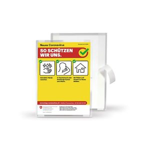 Hinweisschilder Tarifold, A4, selbstlaminierende Folie, selbstklebend, 10 Stück, klar Hinweisschilder Tarifold, A4, selbstlaminierende Folie, selbstklebend, 10 Stück, klar
