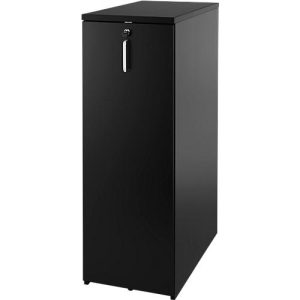 Hochcontainer Big Tower BEXXSTAR, 3 Regalfächer, rechts, abschließbar, B 400 x T 800 x H 1155 mm, schwarz Hochcontainer Big Tower BEXXSTAR, 3 Regalfächer, rechts, abschließbar, B 400 x T 800 x H 1155 mm, schwarz