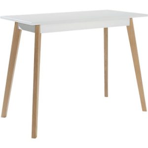 Hochtisch BALWOO, 4-Fuß Eichenholzgestell, beschichtete Spanplatte, B 1400 x T 700 x H 1050 mm, weiß Hochtisch BALWOO, 4-Fuß Eichenholzgestell, beschichtete Spanplatte, B 1400 x T 700 x H 1050 mm, weiß