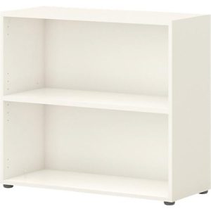 Home Office Regal TEMPIO, aus Holz, 2 Fächer, 2 OH, B 800 x T 340 x H 720 mm, weiß Home Office Regal TEMPIO, aus Holz, 2 Fächer, 2 OH, B 800 x T 340 x H 720 mm, weiß