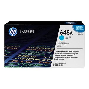HP 648A – Cyan – original – LaserJet – Tonerpatrone (CE261A) HP 648A – Cyan – original – LaserJet – Tonerpatrone (CE261A)