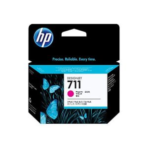 HP 711 – 3er-Pack – Magenta – original – DesignJet – Tintenpatrone HP 711 – 3er-Pack – Magenta – original – DesignJet – Tintenpatrone