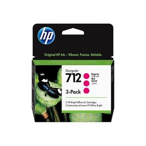 HP 712 – 3er-Pack – Magenta – original – DesignJet – Tintenpatrone HP 712 – 3er-Pack – Magenta – original – DesignJet – Tintenpatrone
