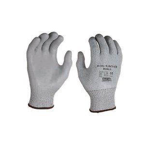 HPPE-Schnittschutz-Strickhandschuh Dondra, mit PU Mikroschaum-Beschichtung, 12 Paar, Größe XL HPPE-Schnittschutz-Strickhandschuh Dondra, mit PU Mikroschaum-Beschichtung, 12 Paar, Größe XL