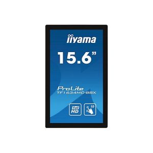 iiyama ProLite TF1634MC-B8X – LED-Monitor – 39.5 cm (15.6′) – offener Rahmen – Touchscreen – 1920 x 1080 Full HD (1080p) @ 60 Hz iiyama ProLite TF1634MC-B8X – LED-Monitor – 39.5 cm (15.6′) – offener Rahmen – Touchscreen – 1920 x 1080 Full HD (1080p) @ 60 Hz