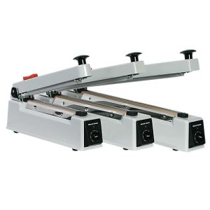 Impulsschweißgerät ECO Sealer mit Abschneider, 400 mm Nahtlänge Impulsschweißgerät ECO Sealer mit Abschneider, 400 mm Nahtlänge