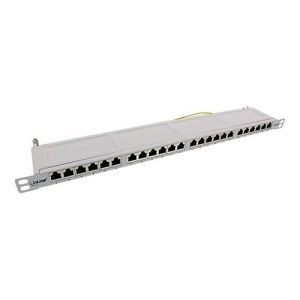 InLine – Patch Panel – CAT 6a – STP – RJ-45 X 24 – Hellgrau, RAL 7035 InLine – Patch Panel – CAT 6a – STP – RJ-45 X 24 – Hellgrau, RAL 7035