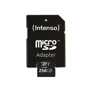Intenso Premium – Flash-Speicherkarte – 256 GB – microSDXC UHS-I Intenso Premium – Flash-Speicherkarte – 256 GB – microSDXC UHS-I