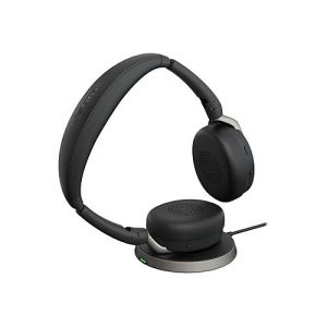 Jabra Evolve2 65 Flex UC Stereo – Headset – On-Ear – Bluetooth – kabellos – aktive Rauschunterdrückung Jabra Evolve2 65 Flex UC Stereo – Headset – On-Ear – Bluetooth – kabellos – aktive Rauschunterdrückung