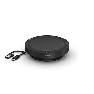 Jabra Speak2 40 Freisprechlösung für Konferenzen, MS-Teams optimiert, 4 Mikrofone, Geräuschunterdrückung, kabelgebunden, USB-C/ -A-Anschluss, dunkelgrau Jabra Speak2 40 Freisprechlösung für Konferenzen, MS-Teams optimiert, 4 Mikrofone, Geräuschunterdrückung, kabelgebunden, USB-C/ -A-Anschluss, dunkelgrau