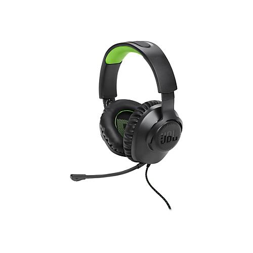 JBL Quantum 100X - Headset - ohrumschließend - kabelgebunden - 3,5 mm Stecker - Schwarz