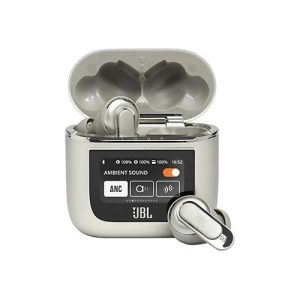 JBL Tour Pro 2 – True Wireless-Kopfhörer mit Mikrofon – im Ohr – Bluetooth – aktive Rauschunterdrückung – Champagnerfarben JBL Tour Pro 2 – True Wireless-Kopfhörer mit Mikrofon – im Ohr – Bluetooth – aktive Rauschunterdrückung – Champagnerfarben