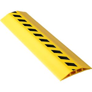 Kabelbrücke Typ 2, signalgelb/schwarz, L 3 m x B 75 mm x H 12 mm Kabelbrücke Typ 2, signalgelb/schwarz, L 3 m x B 75 mm x H 12 mm