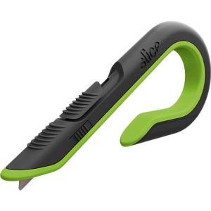 Kartonöffner Slice, Länge 4,1 cm, 3-stufig, automatischer Einzug, grün Kartonöffner Slice, Länge 4,1 cm, 3-stufig, automatischer Einzug, grün