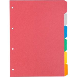 Kartonregister Schäfer Shop Select, 1er Pack, 4-fach Lochung, 160 g/qm Recyclingkarton, 6-teilig Kartonregister Schäfer Shop Select, 1er Pack, 4-fach Lochung, 160 g/qm Recyclingkarton, 6-teilig