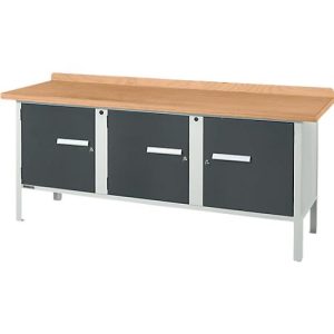 Kastenwerkbank Schäfer Shop Select PW 200-3, Buche Multiplexplatte, bis 750 kg, B 2000 x T 700 x H 840 mm, Anthrazit Kastenwerkbank Schäfer Shop Select PW 200-3, Buche Multiplexplatte, bis 750 kg, B 2000 x T 700 x H 840 mm, Anthrazit
