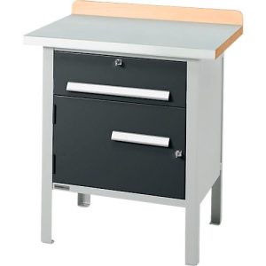 Kastenwerkbank Schäfer Shop Select PWi 75-0, ESD, Buche-Dekor Multiplexplatte, mit Stahlabdeckung, bis 750 kg, B 750 x T 700 x H 840 mm Kastenwerkbank Schäfer Shop Select PWi 75-0, ESD, Buche-Dekor Multiplexplatte, mit Stahlabdeckung, bis 750 kg, B 750 x T 700 x H 840 mm