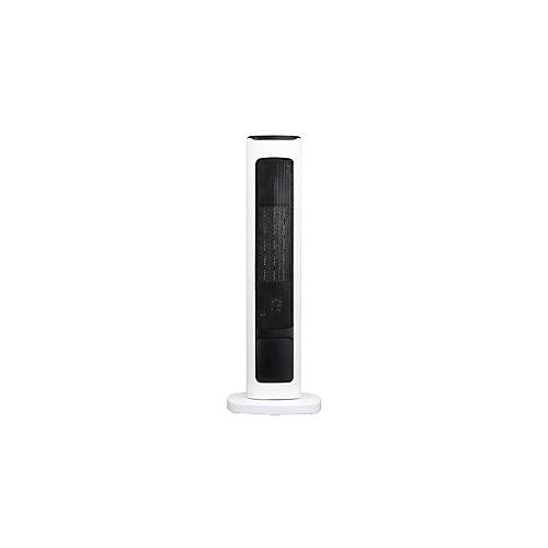 Keramik Heizlüfter NIVEN, 2000 W, 2 Heizstufen, horizontale Oszillation, LCD Touch-Funktion, Fernbedienung, schwarz-weiss
