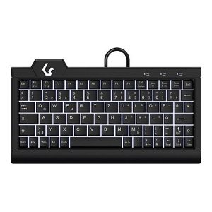 KeySonic KSK-3010ELC – Tastatur – hinterleuchtet – USB – QWERTZ – Deutsch
