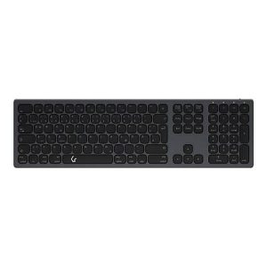 KeySonic KSK-8023BTRF – Tastatur – volle Größe – kabellos – 2.4 GHz, Bluetooth 4.0 – QWERTZ