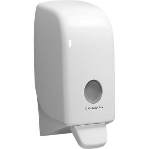 Kimberly-Clark® Aquarius Seifenspender 6948, 1 l, für Flüssig- & Schaumseife, B 116 x T 114 x H 236 mm, Kunststoff, weiß Kimberly-Clark® Aquarius Seifenspender 6948, 1 l, für Flüssig- & Schaumseife, B 116 x T 114 x H 236 mm, Kunststoff, weiß
