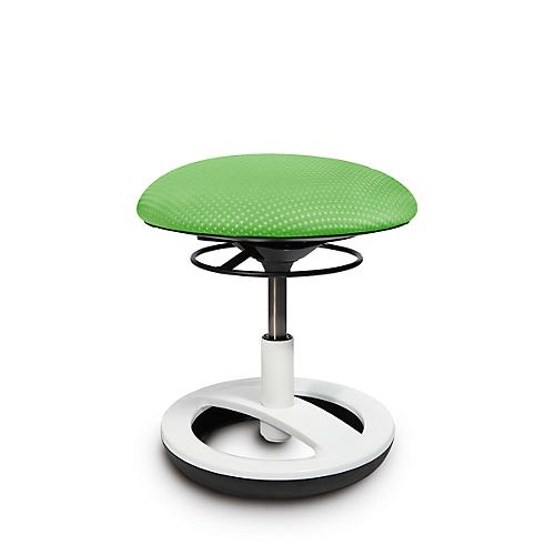 Kinderhocker TOPSTAR Sitness Bobby, f. bewegliches Sitzen, höhenverstellbar, TPU-Sohle, m. Design-Standfußring, grün