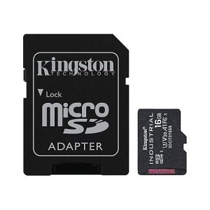 Kingston Industrial – Flash-Speicherkarte – 16 GB – microSDHC UHS-I Kingston Industrial – Flash-Speicherkarte – 16 GB – microSDHC UHS-I