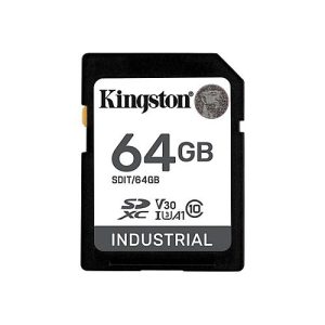 Kingston Industrial – Flash-Speicherkarte – 64 GB – A1 / Video Class V30 / UHS-I U3 / Class10 – microSDXC UHS-I Kingston Industrial – Flash-Speicherkarte – 64 GB – A1 / Video Class V30 / UHS-I U3 / Class10 – microSDXC UHS-I