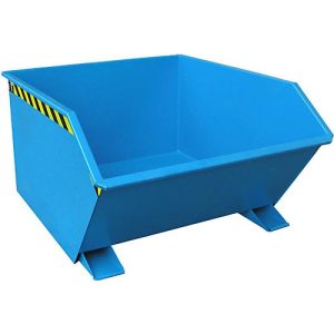 Kippbehälter Typ GU, 1000 Liter, blau Kippbehälter Typ GU, 1000 Liter, blau