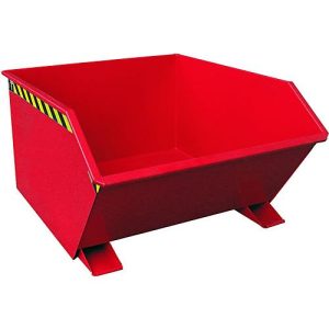 Kippbehälter Typ GU, 1000 Liter, rot Kippbehälter Typ GU, 1000 Liter, rot
