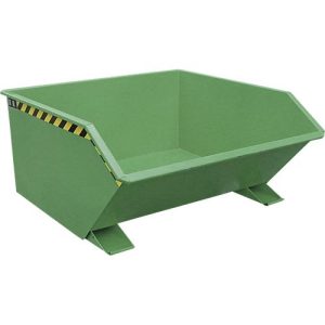 Kippbehälter Typ GU, 750 Liter, grün Kippbehälter Typ GU, 750 Liter, grün
