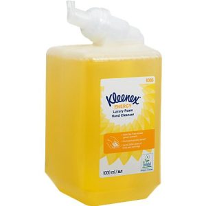 Kleenex® Duftschaumseife Energy 6385, parfümiert, 1 Liter, gelb Kleenex® Duftschaumseife Energy 6385, parfümiert, 1 Liter, gelb