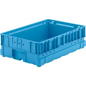Kleinladungsträger C-KLT 6417, Polypropylen, B 600 x T 400 mm, bis 50 kg, hellblau Kleinladungsträger C-KLT 6417, Polypropylen, B 600 x T 400 mm, bis 50 kg, hellblau