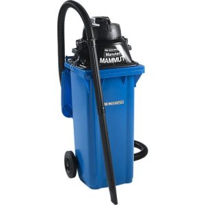 Komplettset Nass-Trockensauger, ohne Werkzeugsteckdose, inkl. Großmülltonne für 120 l, 1 Patronenfilter & 1 Vliesfilter, blau Komplettset Nass-Trockensauger, ohne Werkzeugsteckdose, inkl. Großmülltonne für 120 l, 1 Patronenfilter & 1 Vliesfilter, blau