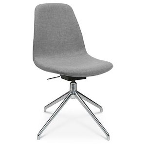 Konferenzsessel Topstar Sitness Life 1.1, dreh-/sitzhöhenverstellbar, ohne Armlehnen, B 460 x T 390 x H 450-480 mm, 4-Fußgestell, Alu poliert & Stoff, h.grau Konferenzsessel Topstar Sitness Life 1.1, dreh-/sitzhöhenverstellbar, ohne Armlehnen, B 460 x T 390 x H 450-480 mm, 4-Fußgestell, Alu poliert & Stoff, h.grau