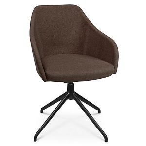 Konferenzsessel Topstar Sitness Life 2.1, dreh-/sitzhöhenverstellbar, Armlehnen, B 350-480 x T 460 x H 460-490 mm, 4-Fußgestell, Alu schwarz-matt & Stoff, d.braun Konferenzsessel Topstar Sitness Life 2.1, dreh-/sitzhöhenverstellbar, Armlehnen, B 350-480 x T 460 x H 460-490 mm, 4-Fußgestell, Alu schwarz-matt & Stoff, d.braun